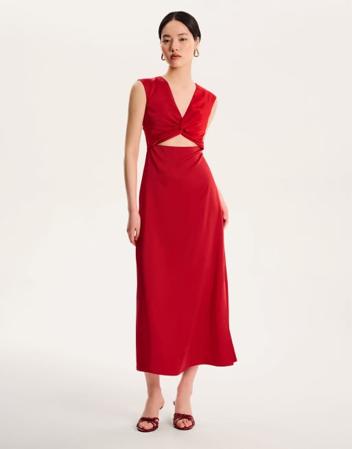 Omnes Dresses marin in red