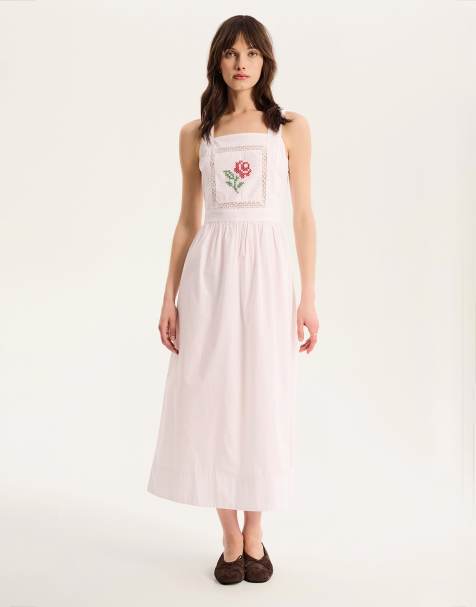 Omnes Dresses rosabella in white - view 1
