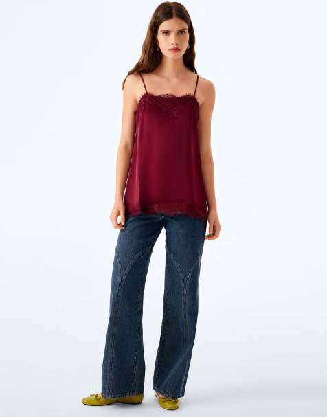 Omnes Estella top in deep wine