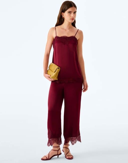 Omnes Estella top in deep wine, 4 of 5