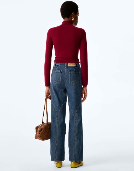 Omnes Everest top - burgundy, 2 of 5