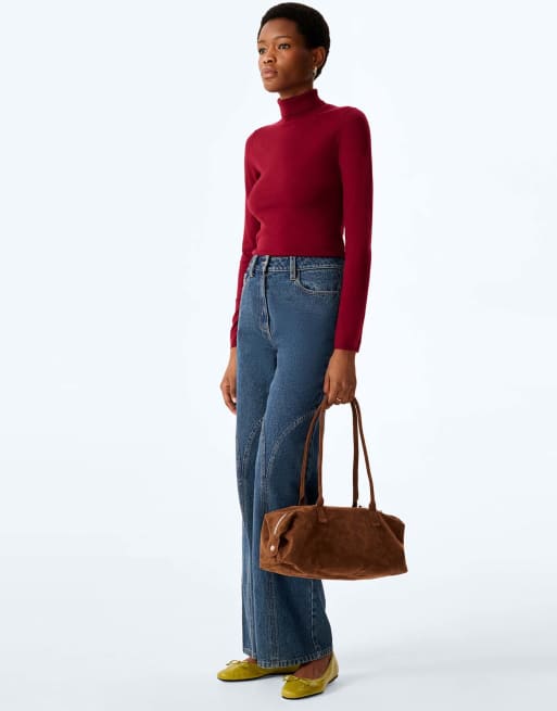 Omnes Everest top - burgundy, 4 of 5