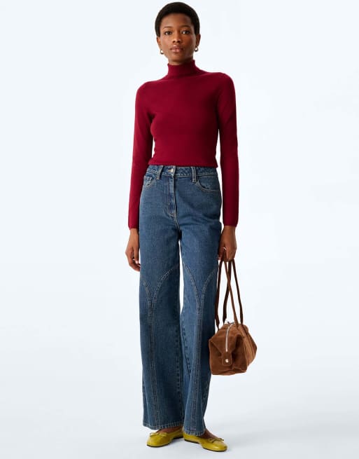 Omnes Everest top - burgundy, 5 of 5
