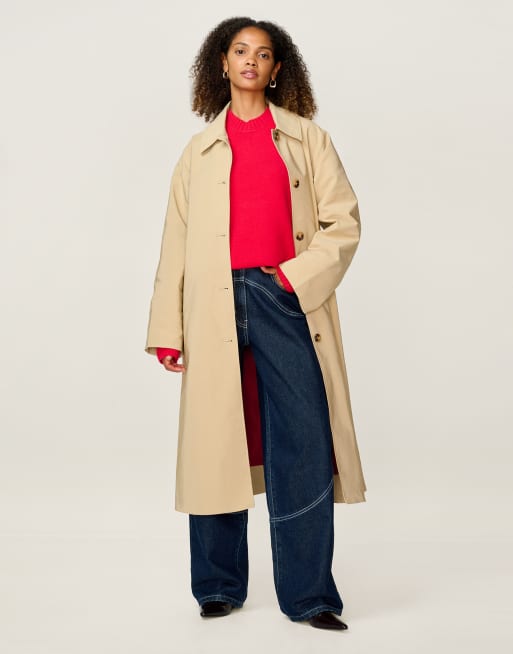 Omnes Jackets charleston tailored trench in beige in beige