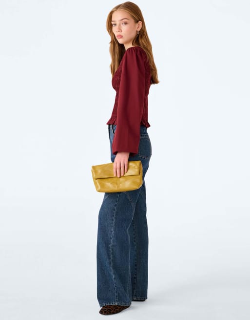 Omnes Kallope blouse in deep wine, 2 of 3