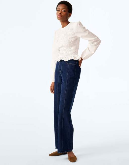 Omnes Kallope blouse in white, 2 of 5