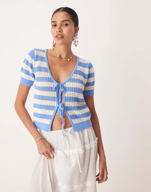 Omnes Knitwear harper in blue