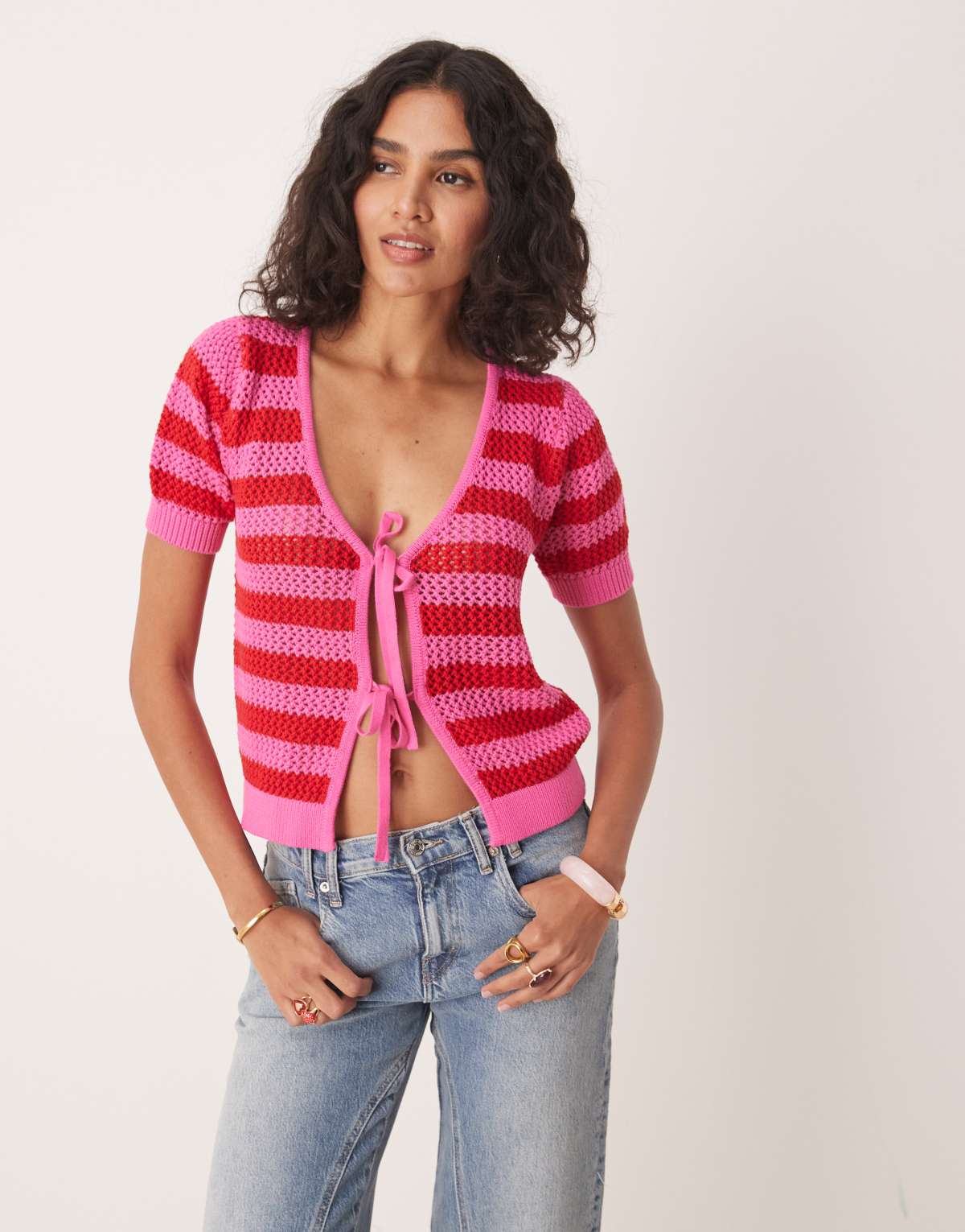 Omnes Knitwear harper in pink