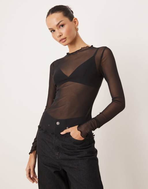 OMNES Lorrie Top in Black 