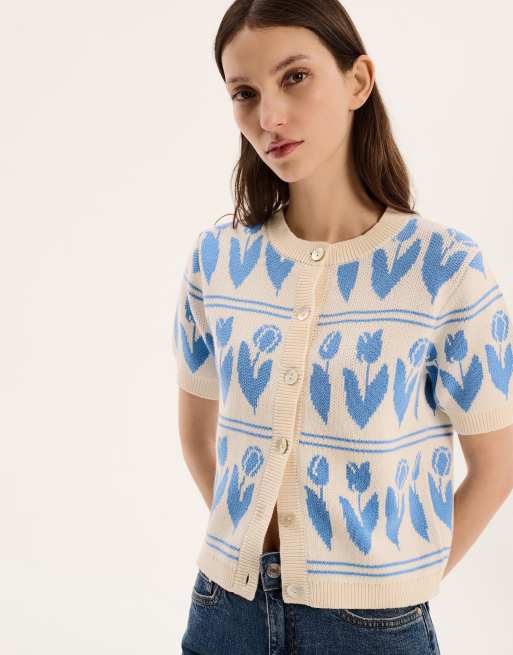 OMNES Lulu Floral Cardigan in omnes