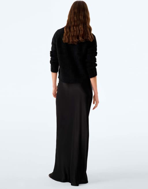 Omnes monty maxi slip skirt in black , 2 of 4
