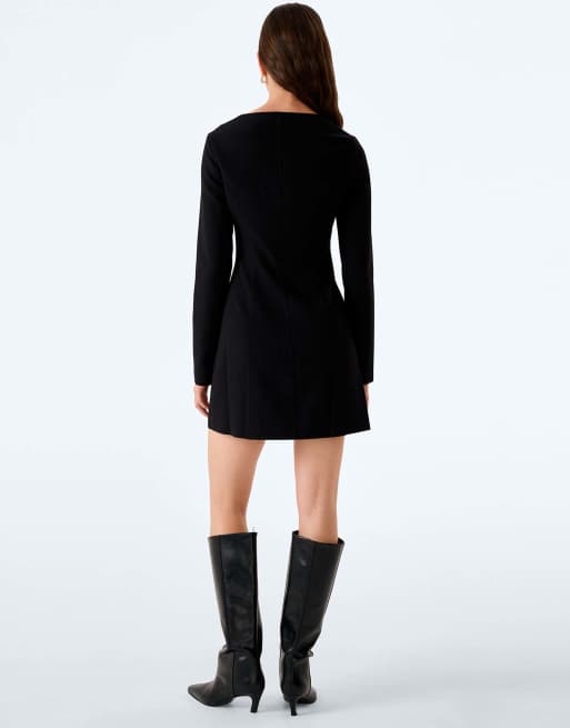 Omnes Omnes harlow dress - black in black, 2 of 6