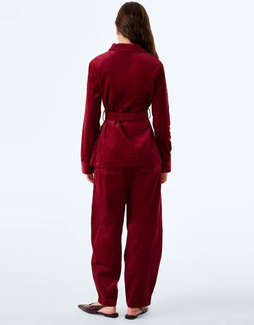 Omnes Samson jacket in wine a 69, 6 of 6