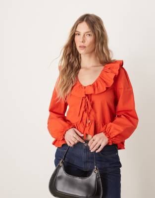 Omnes Shirt Selena In Red