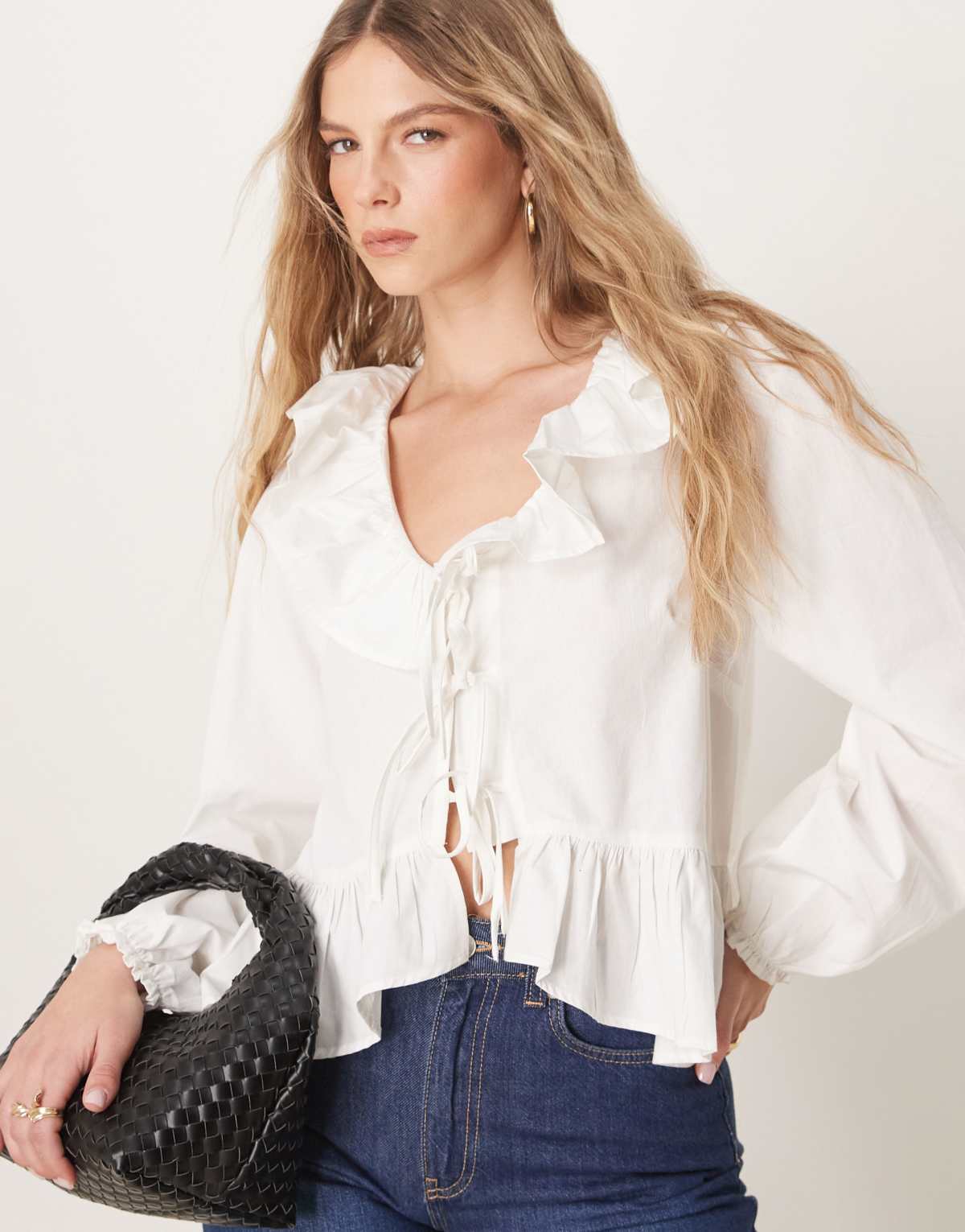 Omnes Shirt selena in white