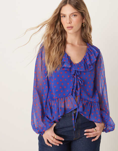 Omnes Shirt selina in blue - view 1