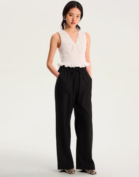 Omnes Trousers rommy in black - view 1