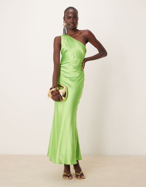 OMNES Uma Dress in lime - view 1