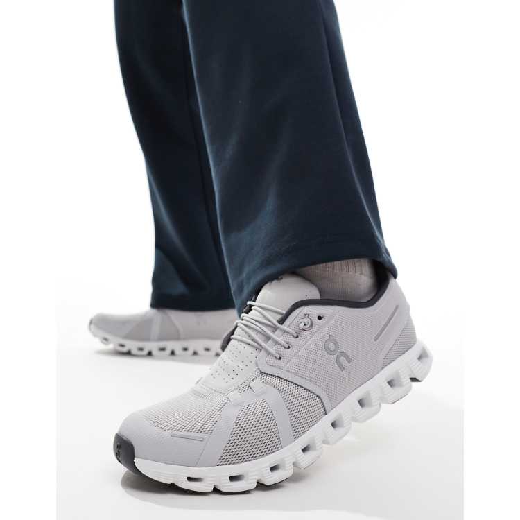 ON Cloud 5 all day trainers in glacier white | ASOS