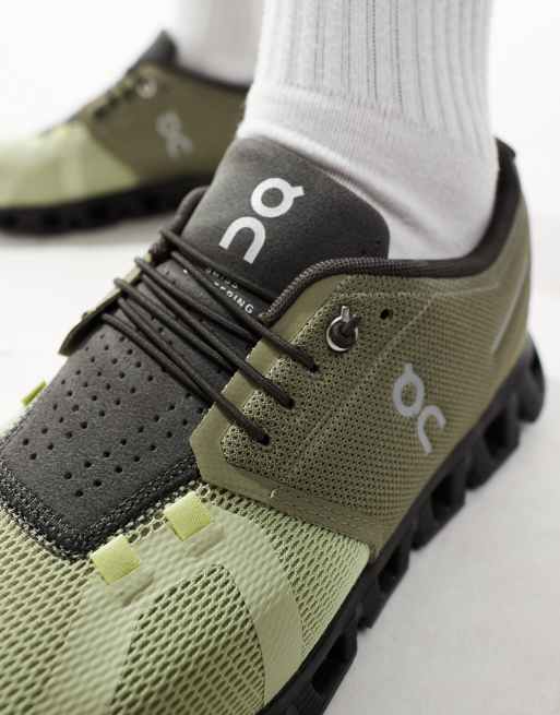 USED On Men\'s Cloud 5 Sneakers, Grove | Haze, Green, 10 Medium US On Men main image 2