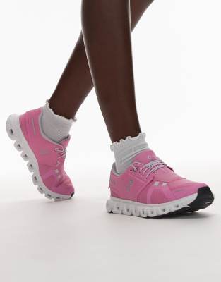 ON - Cloud 6 - All-Day-Sneaker in Rosa