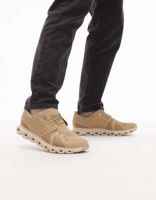 ON Cloud 6 all day trainers in beige