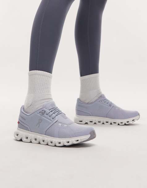 ON Cloud 6 all day trainers in blue - view 1