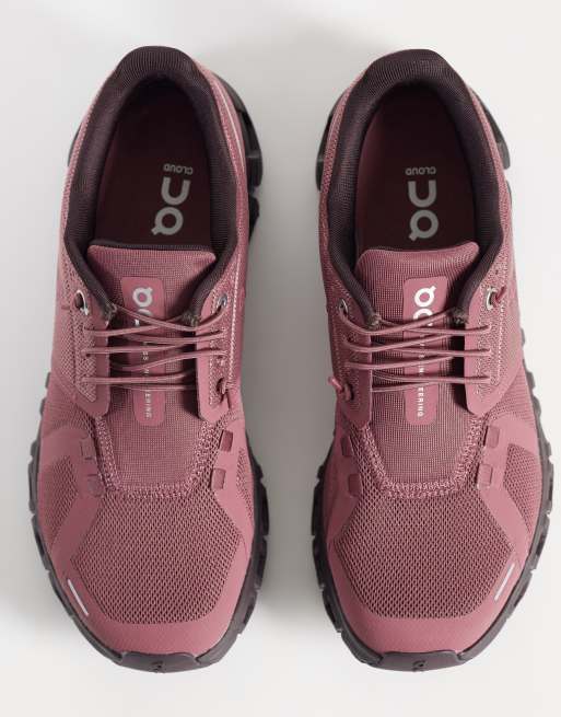 ON Cloud 6 All Day trainers in burgundy, 5 of 5