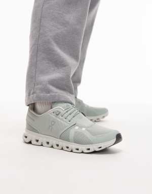ON Cloud 6 all day trainers in mint green