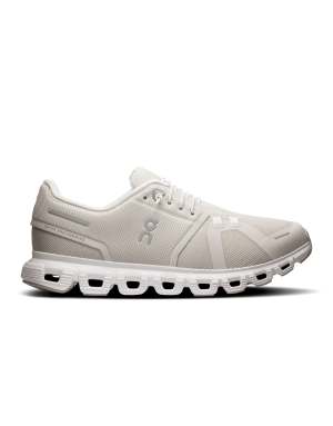 On Cloud 6 All Day trainers in pearl white