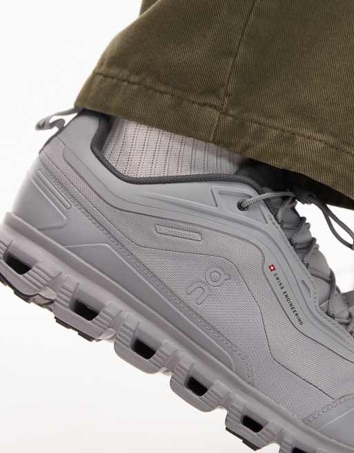 ON Cloud 6 Geo waterproof trainers in grey, 4 of 5