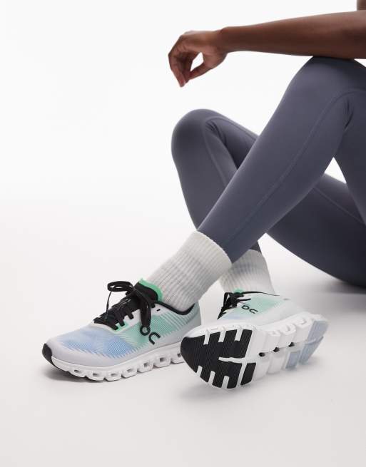 ON Cloud 6 Push all day trainers in blue  , 4 of 5