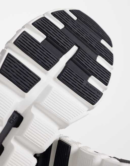 ON Cloud 6 sneakers noires et blanches, 5 de 5