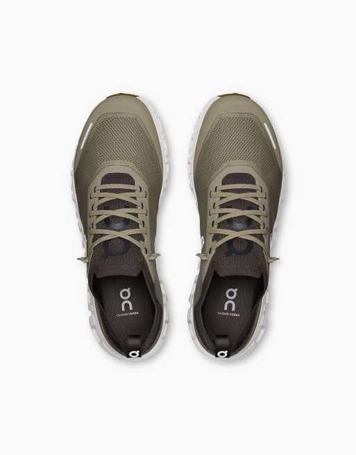 On Cloud 6 versa lifestyle trainer in olive espresso, 2 of 5