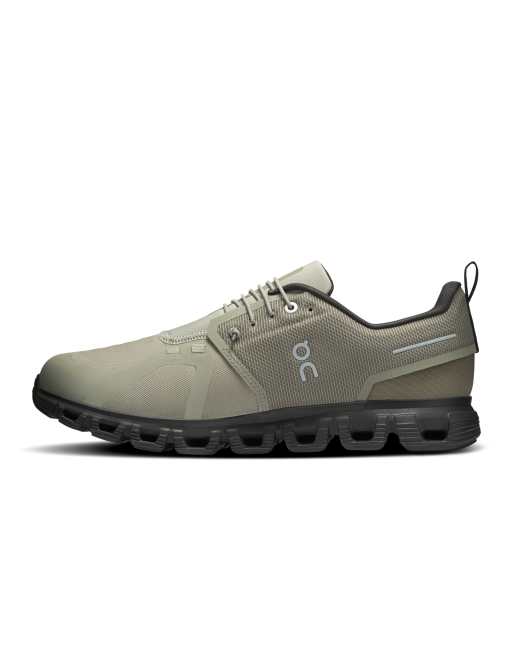 On Cloud 6 waterproof All Day trainers in olive espresso, 3 of 4