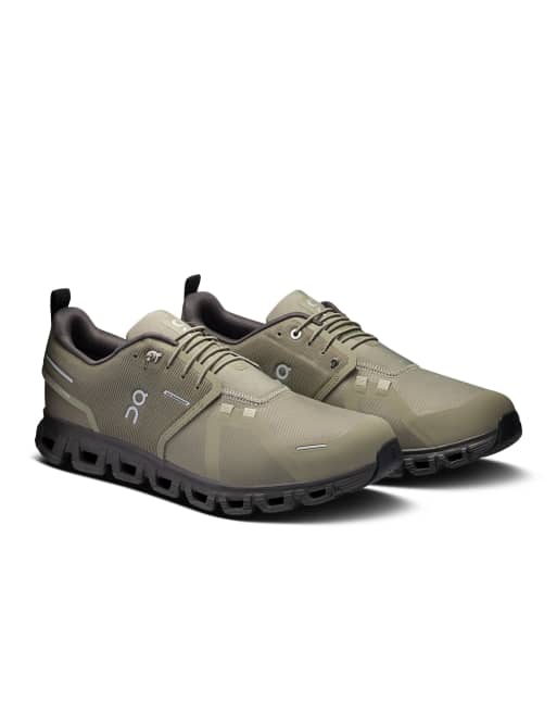 On Cloud 6 waterproof All Day trainers in olive espresso, 4 of 4