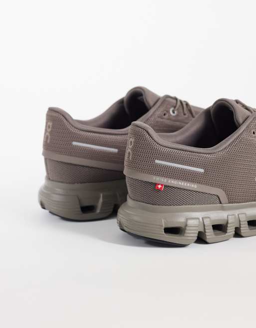 ON Cloud 6 zapatillas de deporte en gris oscuro, 2 de 5
