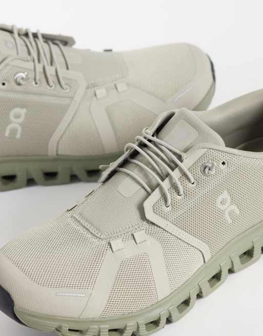 ON Cloud 6 zapatillas de deporte en oliva, 4 de 5