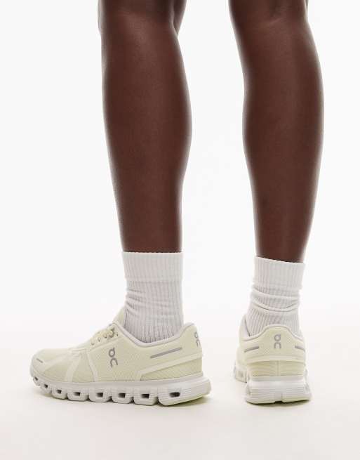 ON Cloud 6 zapatillas de deporte verdes para todo el día, 4 de 5