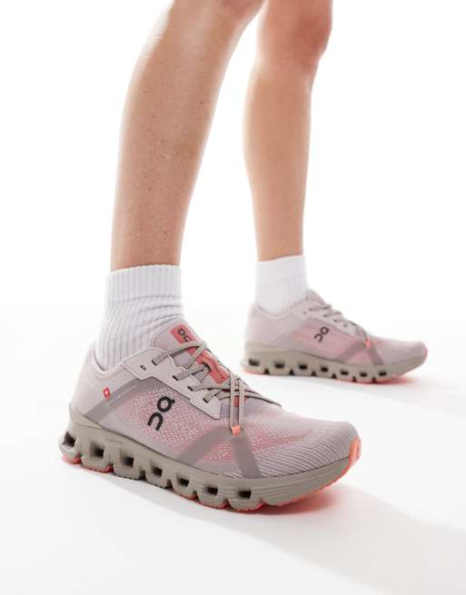 ON Cloud X 4 AD performance training trainers in pink