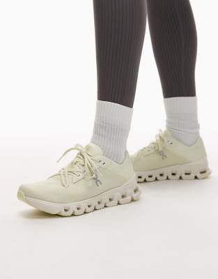 ON - Cloud X 4 - AD - Sportschuhe in Grün-Gelb