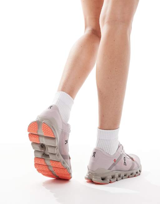ON – Cloud X 4 AD – Sportsneaker in Rosa  , 3 von 5