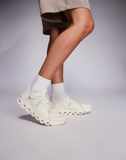 ON Cloud X 4 AD training trainers in white - view 1