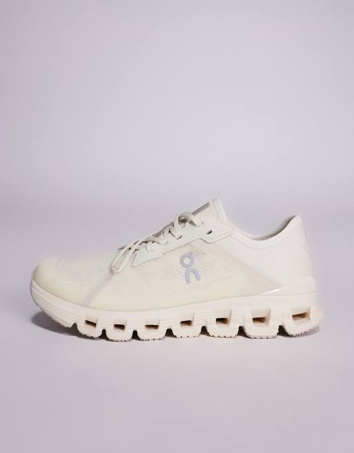 ON Cloud X 4 AD training trainers in white  , 2 of 5