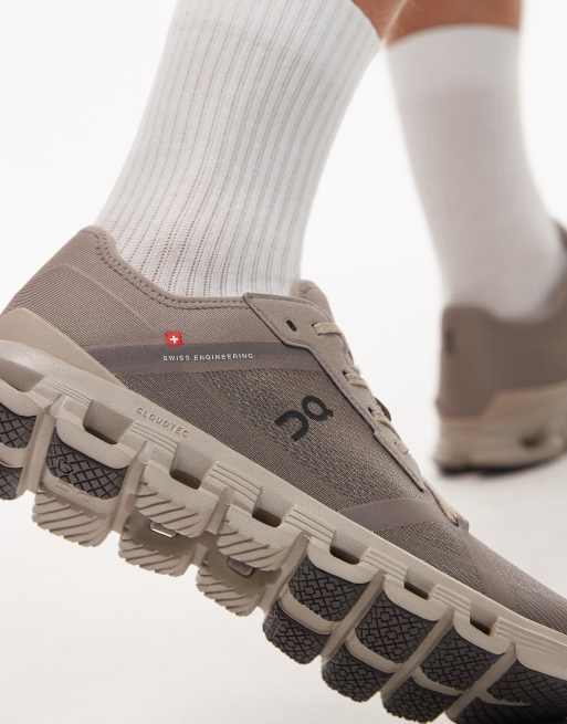 ON - Cloud X 4 AD - Trainings-sneakers in bruin, 5 van 5