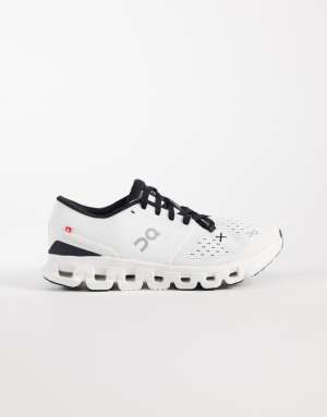 ON Cloud X 4 training trainers in white and black