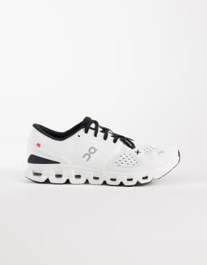 ON Cloud X 4 training trainers in white and black