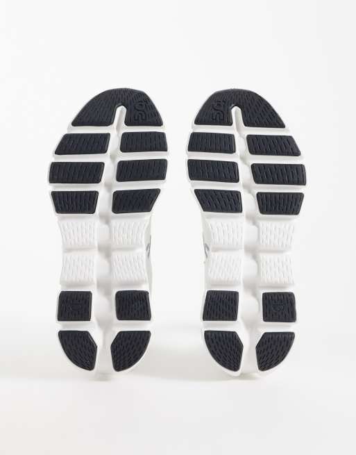 ON Cloud X 5 training trainers in white with black, 5 of 5