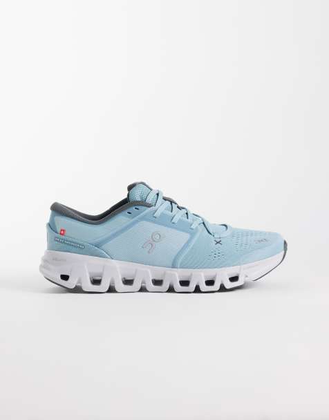 ON Cloud X 5 trainingssneakers in blauw - view 1