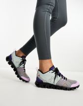 ON Cloud X Shift trainers in grey and multi